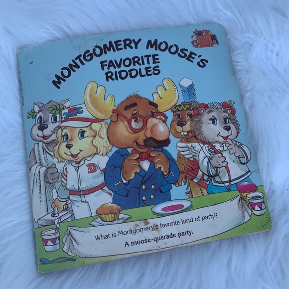 Vintage | Toys | Montgomery Mooses Favorite Riddle Get Along Gang ...